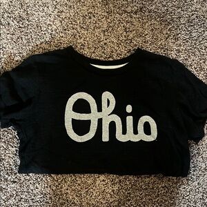Black Ohio Graphic T-Shirt